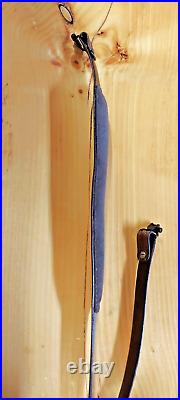 Custom Deer leather hand made rifle/shotgun sling, padded, made in the U. S. A