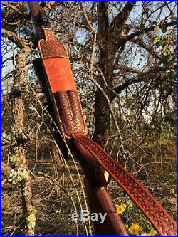 Custom Leather Rifle Sling