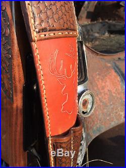 Custom Leather Rifle Sling