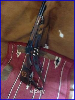 Custom leather sling stock wrap Made in the USA Marlin 1895 45-70