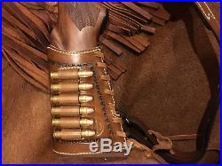 Custom leather sling stock wrap Made in the USA Marlin 1895 45-70