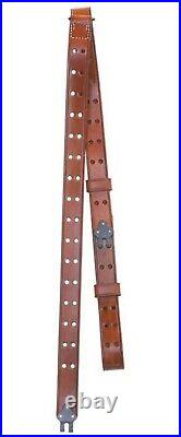 El Paso Saddlery 1907 Rifle Leather Sling Russet Brown