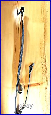 Elk custom leather hand made rifle/shotgun sling, padded, made in the U. S. A