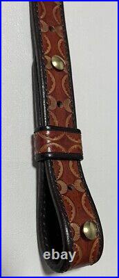 Exclusive Handcrafted Leather Rifle/Shotgun Sling Made In USA, Adjustable