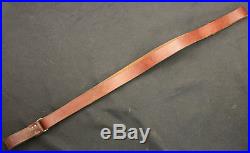 Extreme Rare pre 64 Winchester Rifle H. H. Heiser Highest Quality Leather Sling