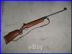 Feinwerkbau Sport 124 Air Rifle, 177 cal, Williams peep sight, leather sling