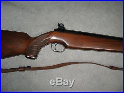 Feinwerkbau Sport 124 Air Rifle, 177 cal, Williams peep sight, leather sling