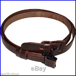 GERMAN MAUSER K98 WWII RIFLE LEATHER SLING (LOT of 10)