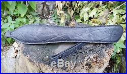 Genuine Elephant Hide Rifle Sling color Black