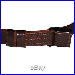 German Mauser K98 WWII Rifle Leather Sling x 10 UNITS TY56718