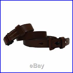 German Mauser K98 WWII Rifle Mid Brown Leather Sling x 10 UNITS N847
