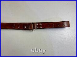 Hand Crafted Reproduction 1907 Leather Rifle Sling