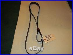 Handmade M1907 Leather Military Rifle Sling 1.25 Inches Wide - Mahogany