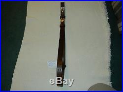 Handmade M1907 Leather Military Rifle Sling 1.25 Inches Wide - Walnut