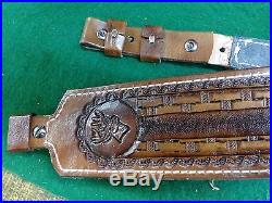 Handmade Real Leather Rifle Sling made in USA