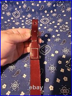 Holland Sport Classic Hand Made Leather European Rifle Sling USA Sling