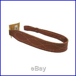 Hunter Figure 8 Cobra Rifle Sling Leather Suede Lined Tan 27-137