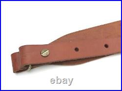 Hunter Leather Rifle Sling Floral Tooled Vintage 9724-P