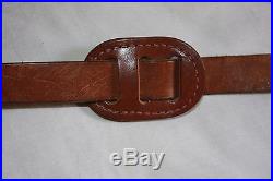 Hunter Padded Leather Rifle Sling Southwestern Stamped Design Western Hunting