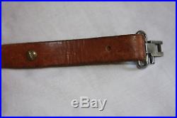 Hunter Padded Leather Rifle Sling Southwestern Stamped Design Western Hunting