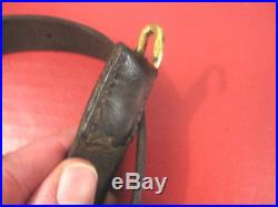 Indian War US Army Model 1873 Springfield Trapdoor Leather Rifle Sling 1st Pat