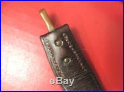 Indian War US Army Model 1873 Springfield Trapdoor Leather Rifle Sling 2nd Pat