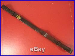 Indian War US Army Model 1873 Springfield Trapdoor Leather Rifle Sling 3rd Pat 1