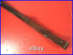 Indian War US Army Model 1873 Springfield Trapdoor Leather Rifle Sling 3rd Pat 1