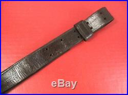 Indian War US Army Model 1873 Springfield Trapdoor Leather Rifle Sling 4th Pat 1