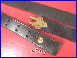 Indian War US Army Model 1873 Springfield Trapdoor Leather Rifle Sling 4th Pat 2