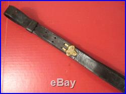 Indian War US Army Model 1873 Springfield Trapdoor Leather Rifle Sling 4th Pat 3