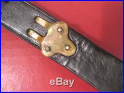 Indian War US Army Model 1873 Springfield Trapdoor Leather Rifle Sling 4th Pat 3