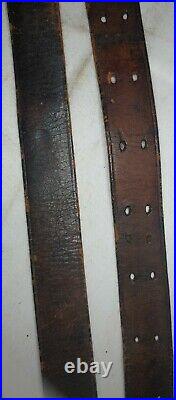 Indian War Us Army Model 1873 Springfield Trapdoor Leather Rifle Sling
