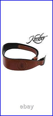 Kimber Rifle sling, fits 1in swivels adjustable 28in to 36in 8400600 Leather
