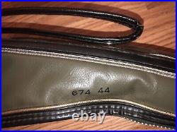 Kolpin Gun Case Faux Leather, Sherpa Lined, Leather Strap/sling. #674 44 Vtg