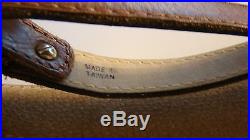 LEATHER PADDED RIFLE SLING WITH SWIVELS