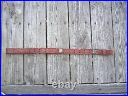 Lawrence Tooled Rifle Sling Leather Win 70
