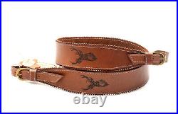 Leather Hunting Belt, Hunting Strap, Genuine Leather Gift, Hand Made, Orginal