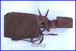 Leather Rifle Boot Sling (Brown) For Flintlock or Percussion Muzzleloaders