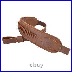 Leather Rifle Gun Sling Shooting Strap For. 30-30.308,12GA. 22LR Christmas gift