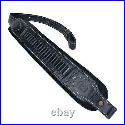 Leather Rifle Gun Sling Shooting Strap For. 30-30.308,12GA. 22LR Christmas gift