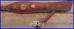 Leather Rifle Sling(s) 3 Dot Design