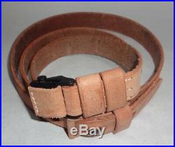 Leather Sling for WWII German Mauser K98 98K Rifle Natural Repro x 10 UNITS GO0