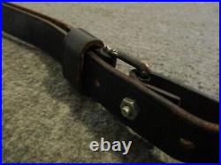 Lot (3) Original Wwi 1918 (2) & 1907 (1) Leather Rifle Slings
