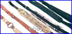 Lot of Rifle Slings (5) Leather + HUNTER included, plus other colors