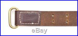 M1907 LEATHER RIFLE SLING M1 GARAND SPRINGFIELD Premium Drum Dyed Leather