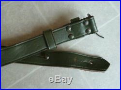 M1909 Argentine Mauser Rifle Sling Green Leather M1891 Model1909 Argentina