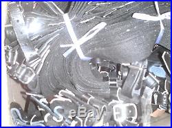 MOSIN NAGANT RIFLE HEAVY DUTY BLACK SLING BELT withBLACK LEATHER M44 91/30 M38