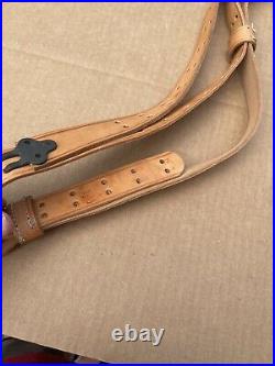 MRT Leather Rifle Sling Dated March 1984 M1 Garand Springfield 1903 Others More