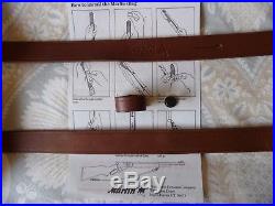 Marlin Factory Leather Sling withHorse & Rider & Original Factory Instructions